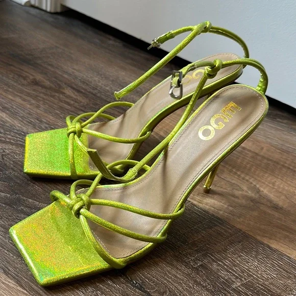 Neon green heels size 11 deals